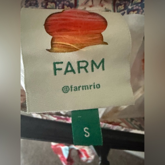 FARM Rio Asymmetrical Floral Skirt - Red, Blue, Yellow - Picture 3 of 3